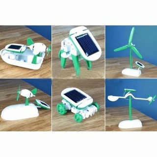 6 en 1 Robot Solar Kit educativo montar juguete