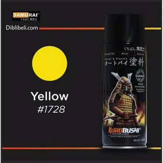 Samurai pintura amarillo/amarillo código 1728 Color estándar/saurio pintura amarillo código de pintura 1728