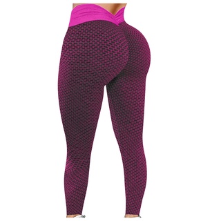 Bgk pantalones elásticos de Cintura Alta Para mujer/leggins deportivos Para yoga/ejercicio (3)