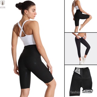 GMM Yoga Pants for Women Elastic High Waist Leggins Neoprene Sweat Sauna Pants for Sports Running FitnessPantalones de mujer Pantalones casuales de mujer