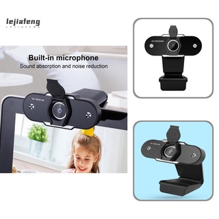 [lejiafeng] cámara web ligera giratoria computadora usb webcam de alta resolución para portátil