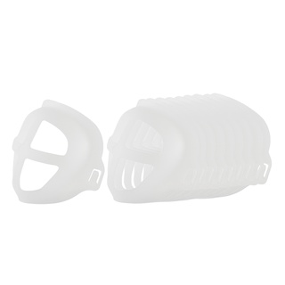 10pcs 3D máscara soporte soporte de máscara Nasal almohadilla de soporte interior lápiz labial protección