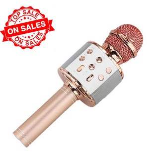 Micrófono inalámbrico Bluetooth Ws-858 karaoke bocina C6H9