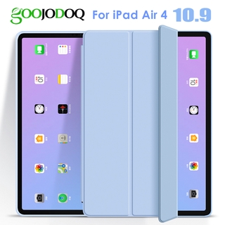 GOOJODOQ Funda Para iPad Air 4 10.9 Cubierta Capa Soporte De Carga Inalámbrica