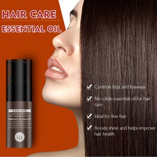 VIBRANT GLAMOUR Moroccan Herbal Hair Essential Oil Improve Frizz Dryness Repair Damaged Hair Nourish Hair Care Oil (2)