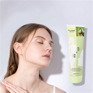 [Wdd] Facial Aguacate Cuerpo Hidratante Y Limpieza 100ml Exfoliante Para Personal Cuidado De La Piel