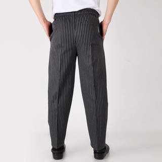 2xElastic Restaurant Cafe Chef Waiter Pants Trousers Uniform Accs Zebra XXL (2)