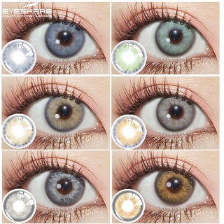 EYESHARE lente danubio serie lentes de contacto cosméticos lentes de color para ojos uso anual