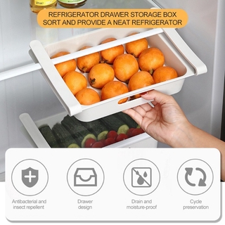 Caja Organizadora Para almacenamiento De huevos fruta cocina Para refrigerador estante De Freezer soporte cajón De tracción ahorra espacio