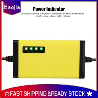 baojia pantalla protección cargador inteligente motocicleta Auto 12V batería 2A coche de alimentación