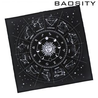 [baosity] diy tarot mesa tarjeta tela constellation terciopelo tapiz 19.29in (6)