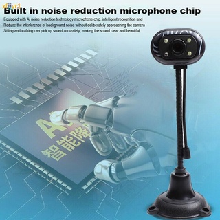 * USB HD Webcam Cámara Web Cam Con Micrófono Para PC Portátil Ordenador De Escritorio xfjjyr1