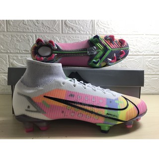 Nike Superfly 8 Elite FG hombres y mujeres de punto impermeable zapatos de fútbol, portátil transpirable partido de fútbol zapatos, tamaño 35-46 (2)