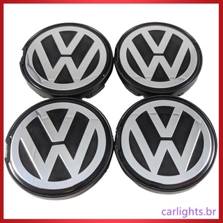 Enviar amanhã * 4 piezas emblema de coche tapa de cubo cubierta central cubierta de repuesto de neumáticos para Volkswagen (4)