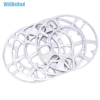 [Willbered] 4 separadores universales de aleación de aluminio de 3 mm para rueda de 4 y 5 pernos [caliente] (1)