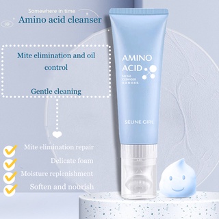 120ml aminoácido cepillo cabeza hombres y mujeres limpiador Facial Control de aceite hidratante silicona cepillo limpiador de masaje cabeza (2)