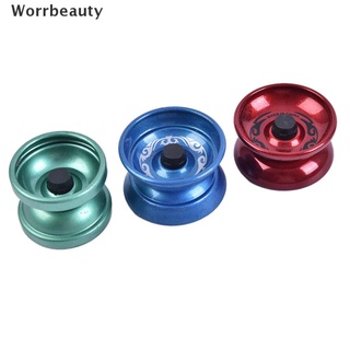 worrbeauty 1pc profesional yoyo aleación de aluminio cuerda yo-yo rodamiento de bolas interesante juguete mx