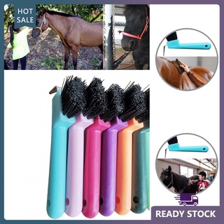 qca fácil de usar caballo casco cepillo de herradura gancho cepillo herramienta compacta para uso profesional