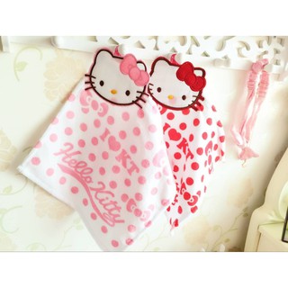 toalla de secado absorbente de hello kitty para bebé/toalla de toalla para la cara