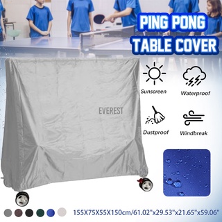 Impermeable a prueba de polvo de tenis de mesa de Ping Pong cubierta de mesa interior Protector al aire libre