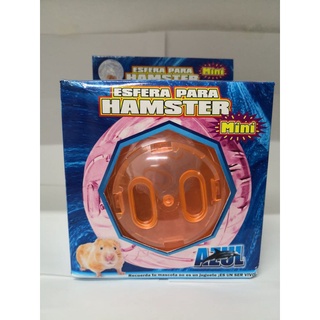 Esfera Mini para hamster marca azul