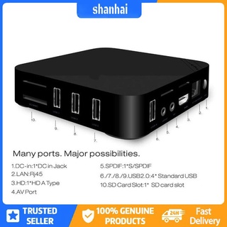 [shanhai] caja de tv inteligente x96 mini t96mini 5g/reproductor multimedia wifi