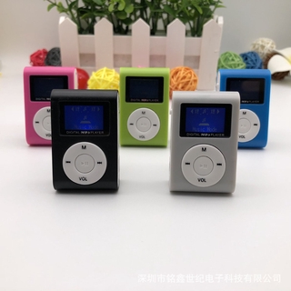 Mini reproductor MP3 portátil de tamaño pequeño/reproductor de música MP3/pantalla LCD