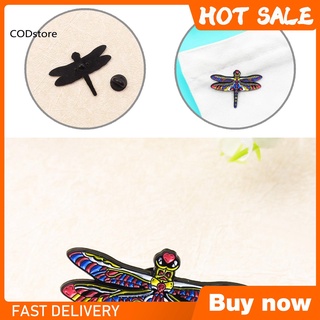kdcod* pin de solapa resistente en forma de libélula, pin de solapa, regalo, mochila, accesorios