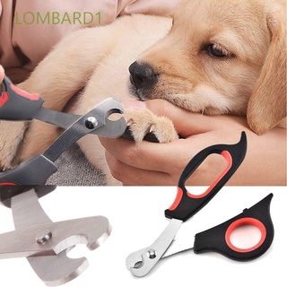lombard1 conejillo de indias trimmer práctico cortador de uñas cortador de uñas gato conejo dedo del pie perro mascota garra de acero inoxidable