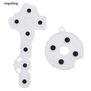Myoloy 2pcs/set Transparent controller conductive rubber pad contact pad for XBOX360 MX