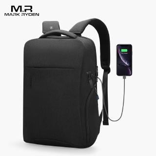 Mark Ryden 2020 New RFID Men Backpack YKK Zipper Water Resistant Bag 15.6 Inch Laptop Damping Shoulder Strap Raincoat Backpack