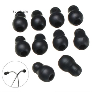 tututrain 10 piezas de auriculares suaves reutilizables para estetoscopio littmann silicona mx