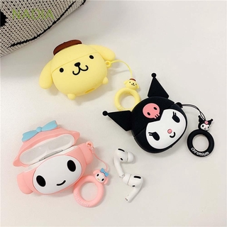 NADIA Cute Earphone Protect Cover Shockproof Headphone Cases Earphone Cases Kuromi Airpods For Airpods 1 2 Bluetooth Wireless Earphone Cartoon Pom Dog Purin Airpods Cover/Multicolor