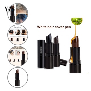 yuanzhisheng extracto natural tinte para el cabello pluma negro marrón tinte para el cabello instantáneo crema palo pigmentado para adultos