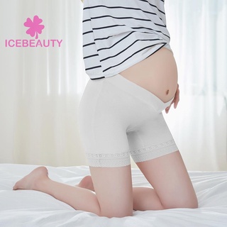 Embarazada pantalones cortos vientre apoyo maternidad boxeador ropa interior más tamaño/blanco XXL-220057.04 (1)