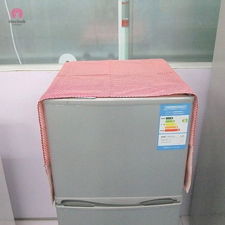 Funda De Polvo Para Nevera Con Bolsa De Almacenamiento Multiusos Para Lavadora , Refrigerador (4)