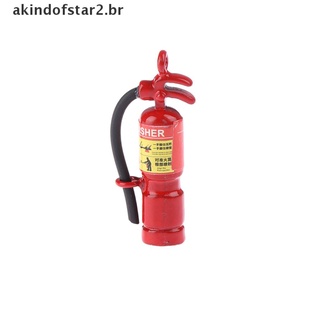 Mini Extintor De incendios Para Casa De muñecas 1: 12