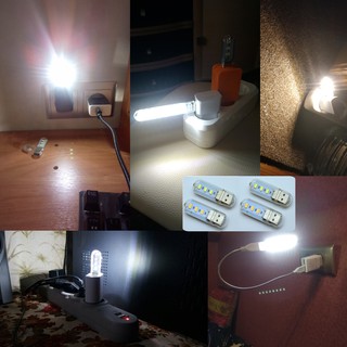 Mini 5V USB LED Luz de noche Sensor táctil portátil Lámpara de escritorio de mesa Libro de lectura Linterna Luz de noche para banco de energía Lámpara de computadora portátil