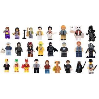 Mini Figura Lego muñecos de construcción bloques armables minifiguras Varios Artistas Personajes Películas 3