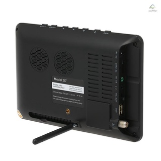 LEADSTAR Mini 7 Pulgadas ATSC Digital Analógico Televisión 800x600 Resolución Portátil Reproductor De Vídeo Soporte PVR USB TF Tarjeta 800m (3)