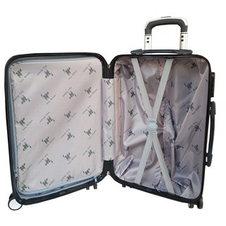 3.3 venta de moda!! Polo MILANO fibra maleta cabina 20inch M205 Hajj Anti robo maleta de viaje maleta de viaje - oro rosa (5)