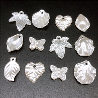 50 piezas de estilo mixto hojas colgantes mariposas pulsera para hacer joyas