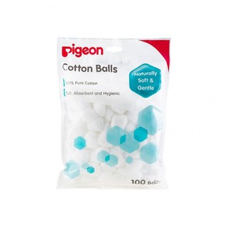 Bolas de algodón de paloma bolas de algodón redondas bebé bolas de limpieza húmeda contenido 100 piezas 100 piezas