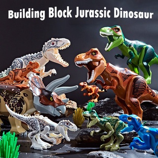 [Lowest Price]Dinosaur Jurassic World Building Model Animal Boys Assemble Toys Building Blocks Gifts Kids Children