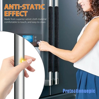 Ppmx 2Pcs/Set Refrigerator Door Handle Cover Kitchen Appliance Door Knob Protector Fad