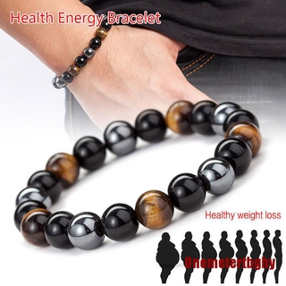 One brazalete magnético de Hematite de piedras/brazalete de salud para hombres/hombres/joyería (7)
