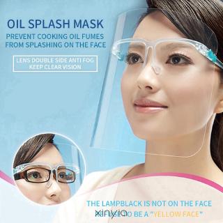 escudo facial protección de la cara escudo de la cara protección de ojos anti-saliva protección extra anti niebla