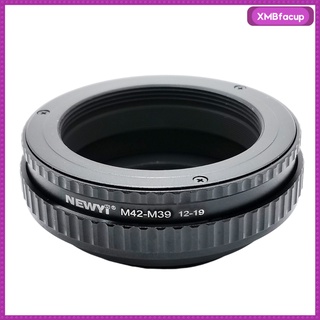 [acup] m42 a m39 12-19 mm metal macro lente adaptador de piezas