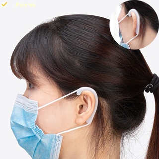 1 par de orejeras universales de silicona artefacto de máscaras cómodas reutilizables protector de oído artefacto helecho