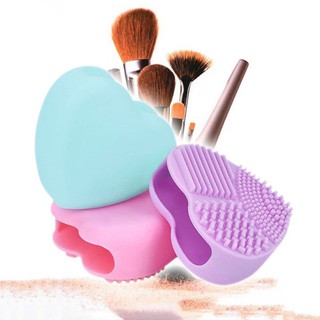 1 pza brochas de maquillaje/herramienta de limpieza/cepillos de silicón/limpiador